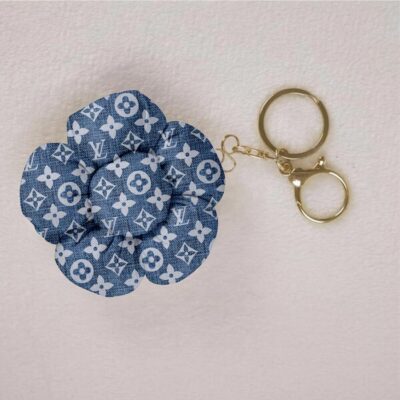 LV | Premium Elegant Monogram Denim Set for Women Combo - Keychain