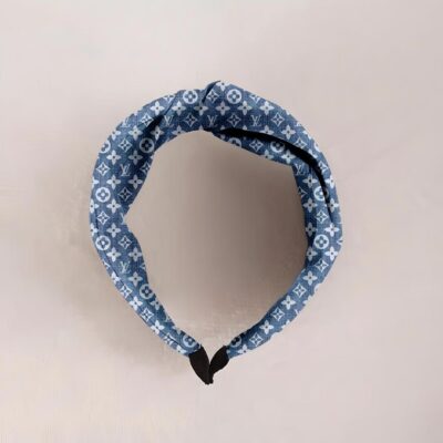LV | Premium Elegant Monogram Denim Set for Women Combo - High-end Hairband