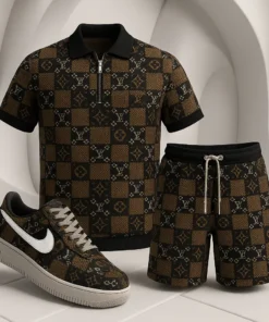Louis Vuitton | Premium Polo Shirt & Shorts Match AF1 Sneaker Hot 2025 NK3 18-21/06