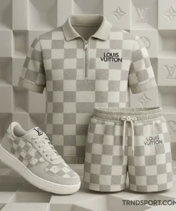 Louis Vuitton | Premium Polo Shirt & Shorts Match AF1 Sneaker Hot 2025 NK17 18-21/06
