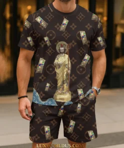 Louis Vuitton |  Limited Edition T-Shirt & Shorts Set 2025 TD7 21-29/06