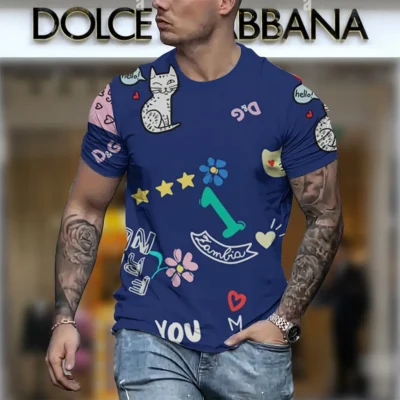 Dolce & Gabbana | Limited Edition T-Shirt Hot Trend 2025 NK53 060725