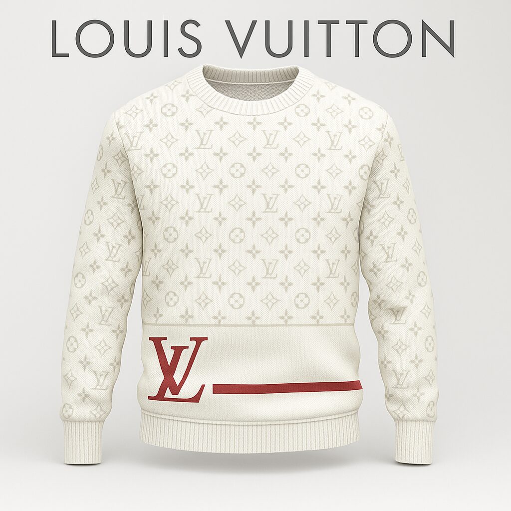 Louis Vuitton | 2025 New High Quality 3D Printed Men Sweater TD24