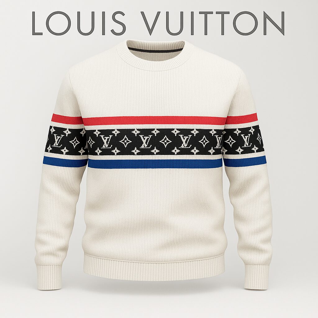 Louis Vuitton | 2025 New High Quality 3D Printed Men Sweater TD36