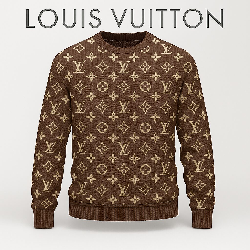 Louis Vuitton | 2025 New High Quality 3D Printed Men Sweater TD37