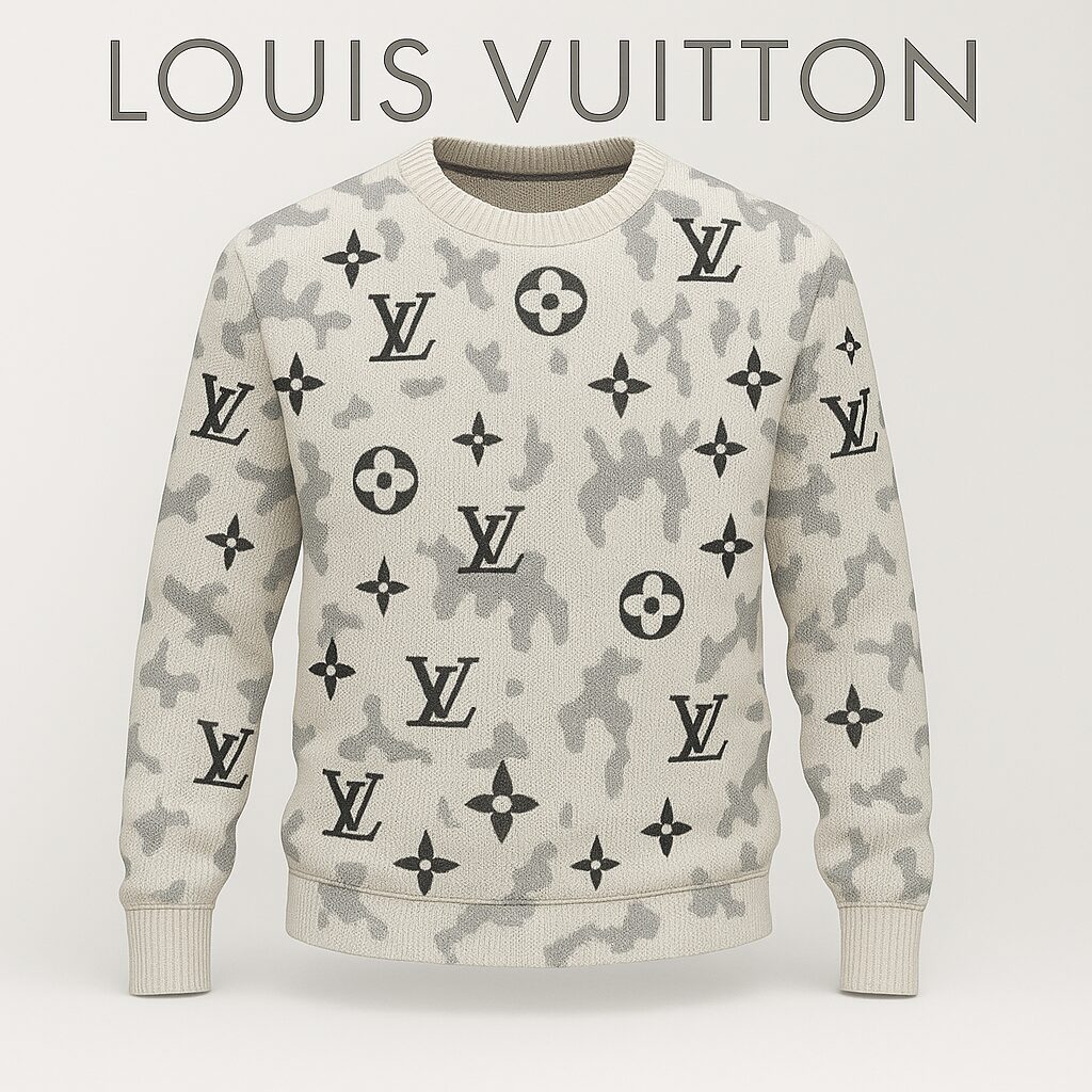 Louis Vuitton | 2025 New High Quality 3D Printed Men Sweater TD39