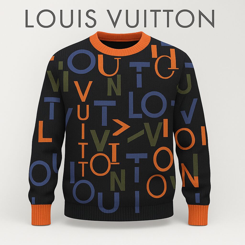 Louis Vuitton | 2025 New High Quality 3D Printed Men Sweater TD63
