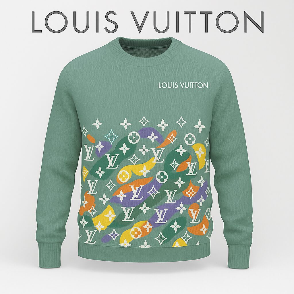 Louis Vuitton | 2025 New High Quality 3D Printed Men Sweater TD80