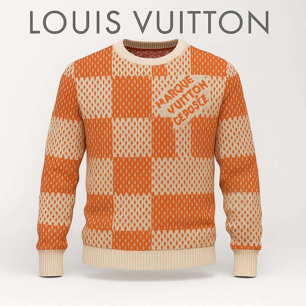 Louis Vuitton | 2025 New High Quality 3D Printed Men Sweater TD90