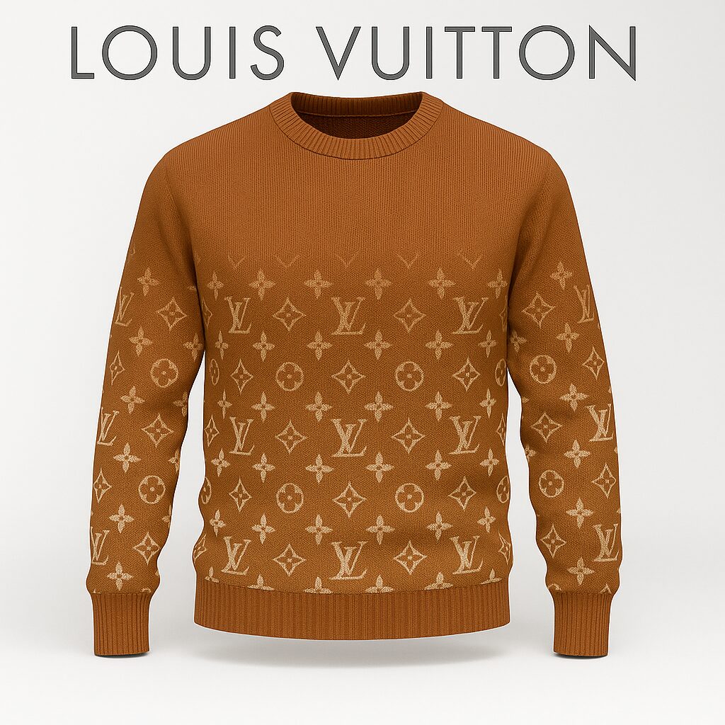 Louis Vuitton | 2025 New High Quality 3D Printed Men Sweater TD91