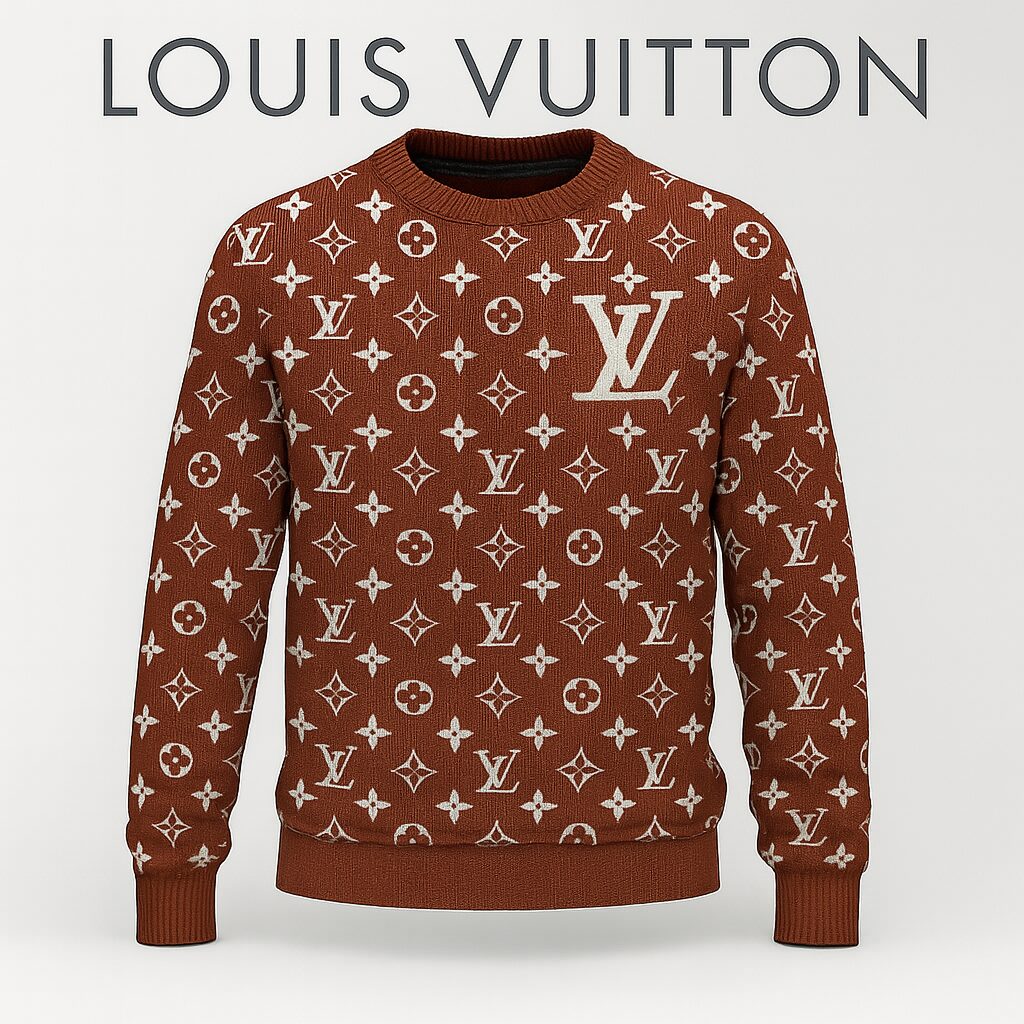 Louis Vuitton | 2025 New High Quality 3D Printed Men Sweater TD93
