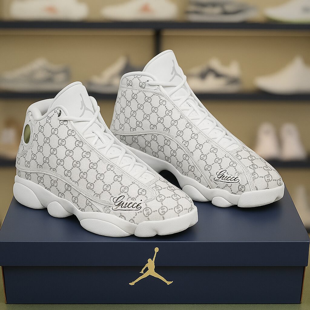 Gucci | Luxury Air Jordan 13 Sneaker TD9