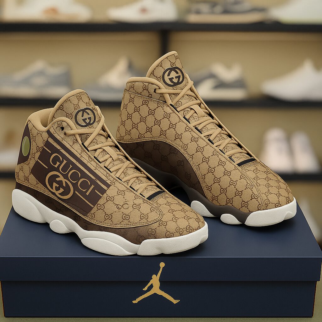 Gucci | Luxury Air Jordan 13 Sneaker TD13