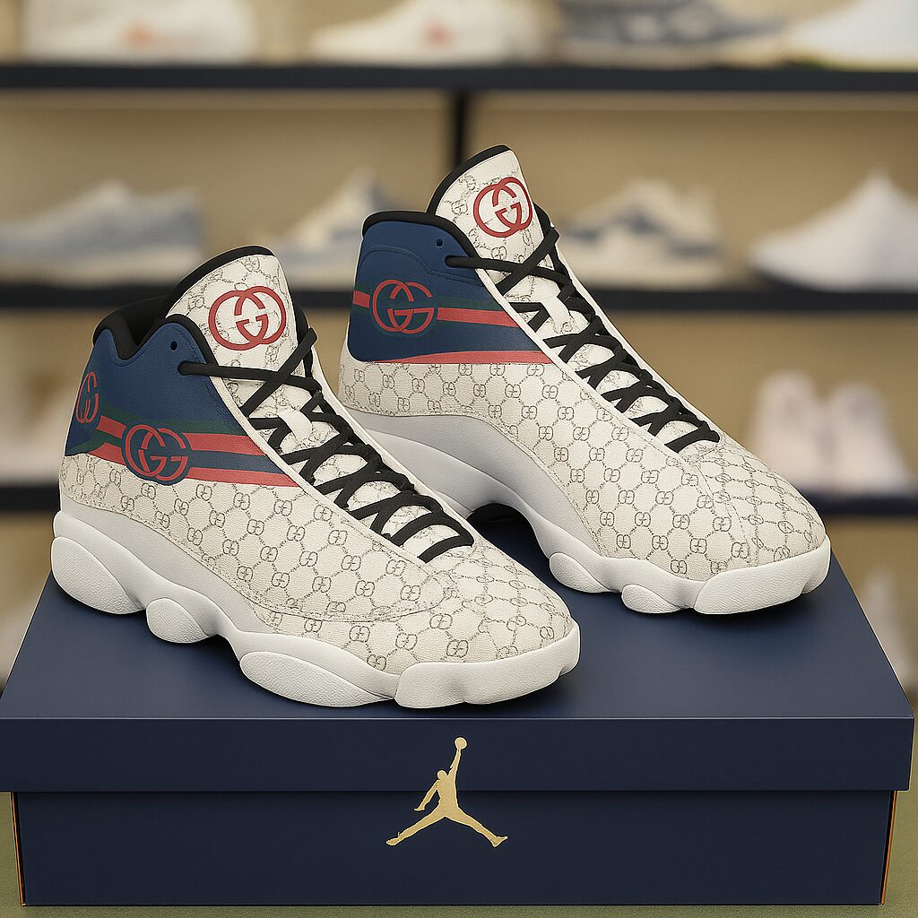 Gucci | Luxury Air Jordan 13 Sneaker TD14