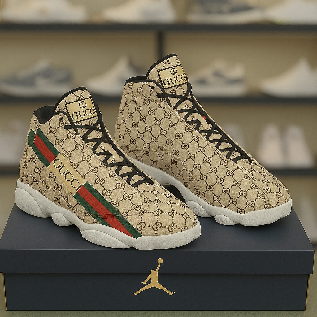 Gucci | Luxury Air Jordan 13 Sneaker TD16