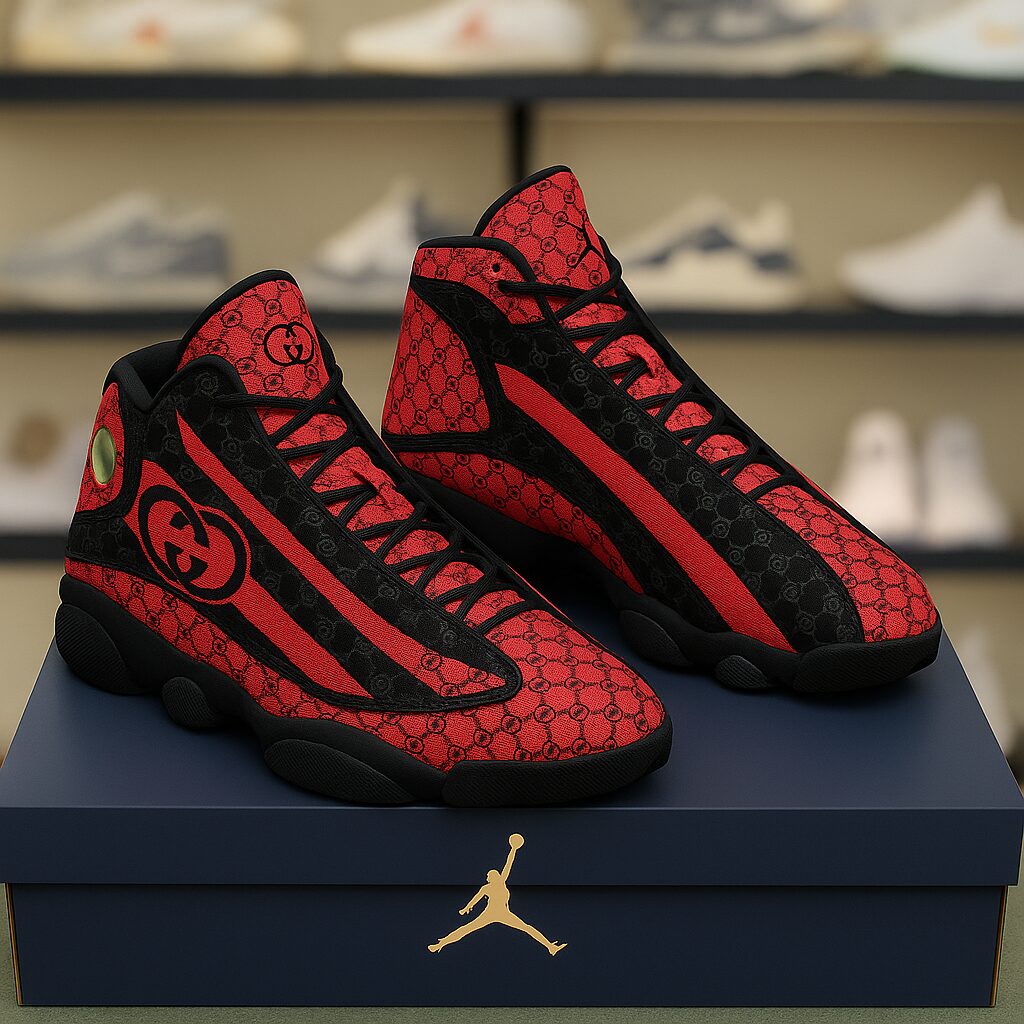 Gucci | Luxury Air Jordan 13 Sneaker TD21