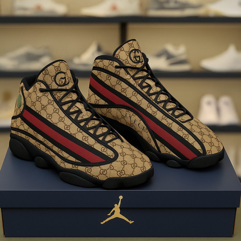 Gucci | Luxury Air Jordan 13 Sneaker TD22