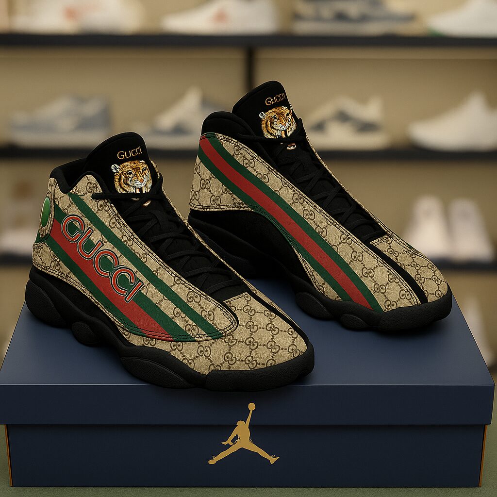 Gucci | Luxury Air Jordan 13 Sneaker TD23