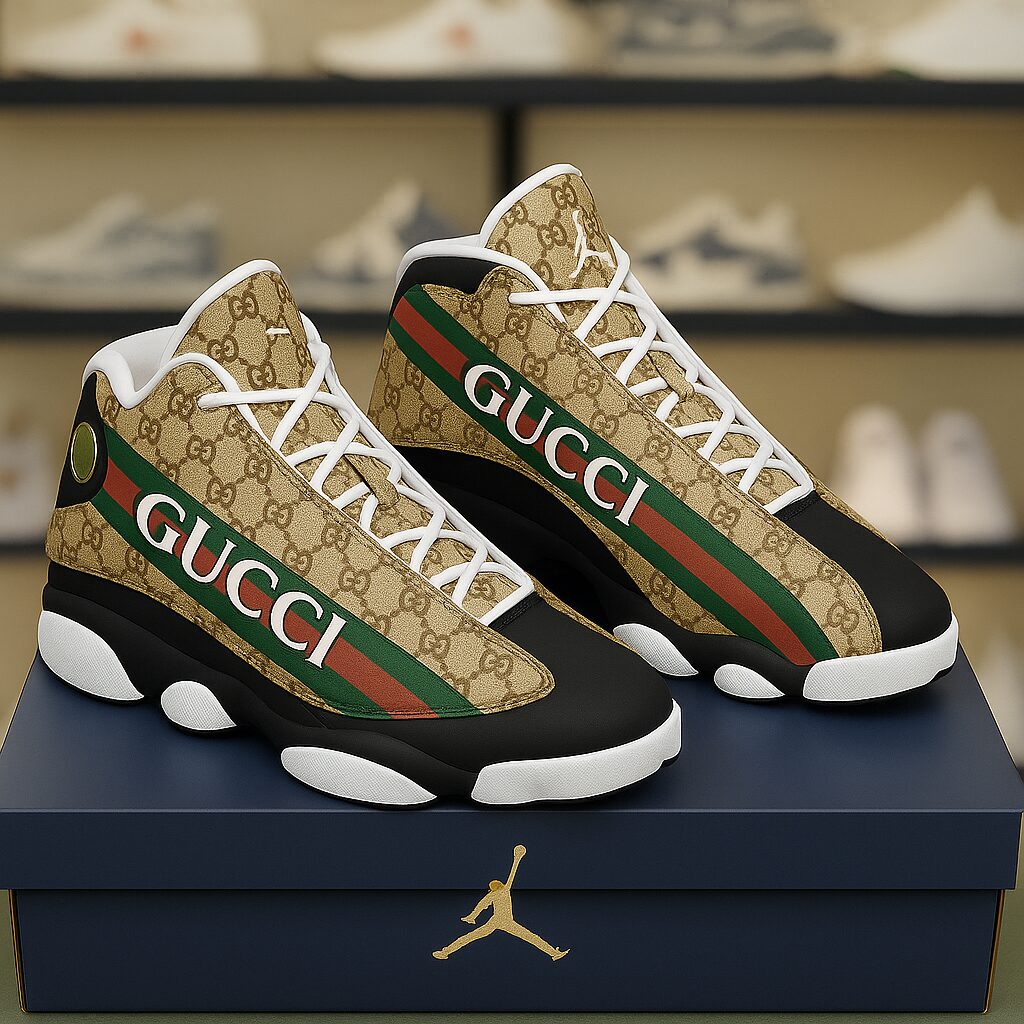 Gucci | Luxury Air Jordan 13 Sneaker TD29