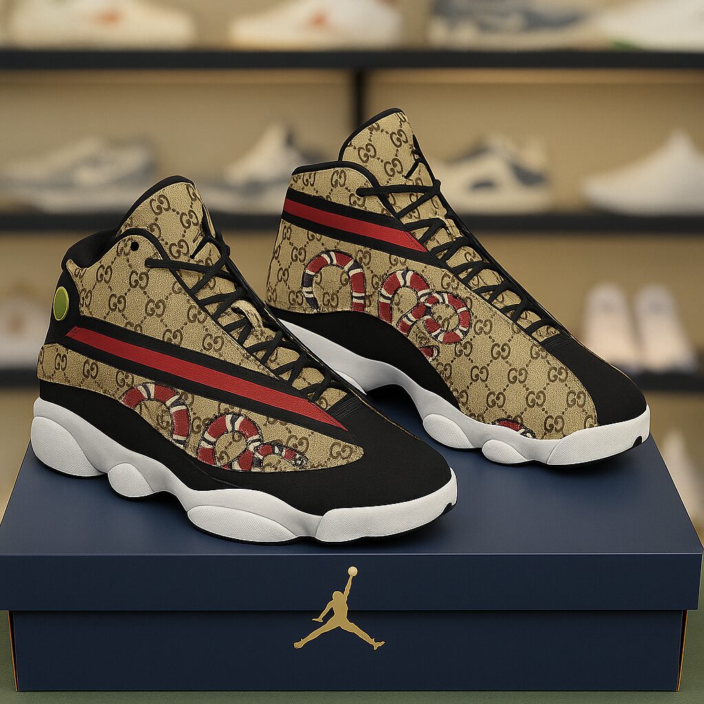 Gucci | Luxury Air Jordan 13 Sneaker TD31