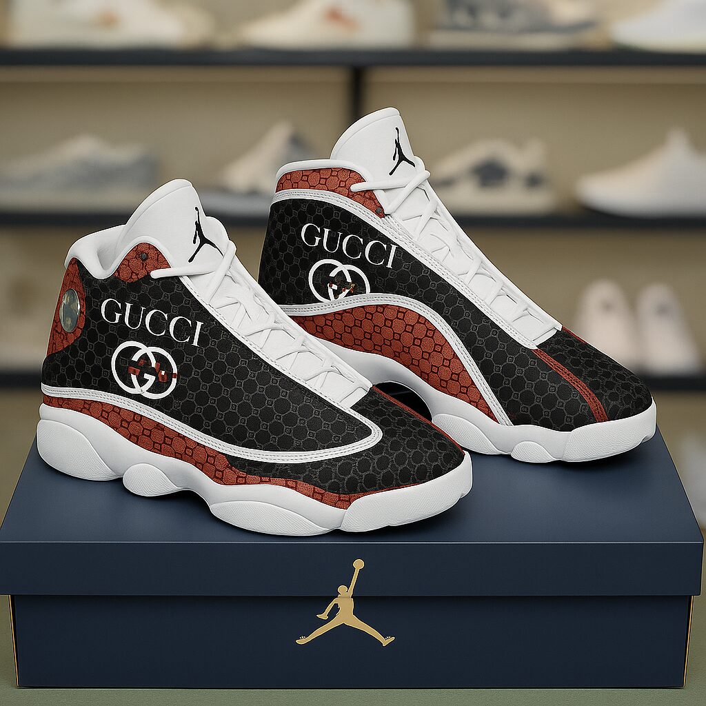 Gucci | Luxury Air Jordan 13 Sneaker TD34