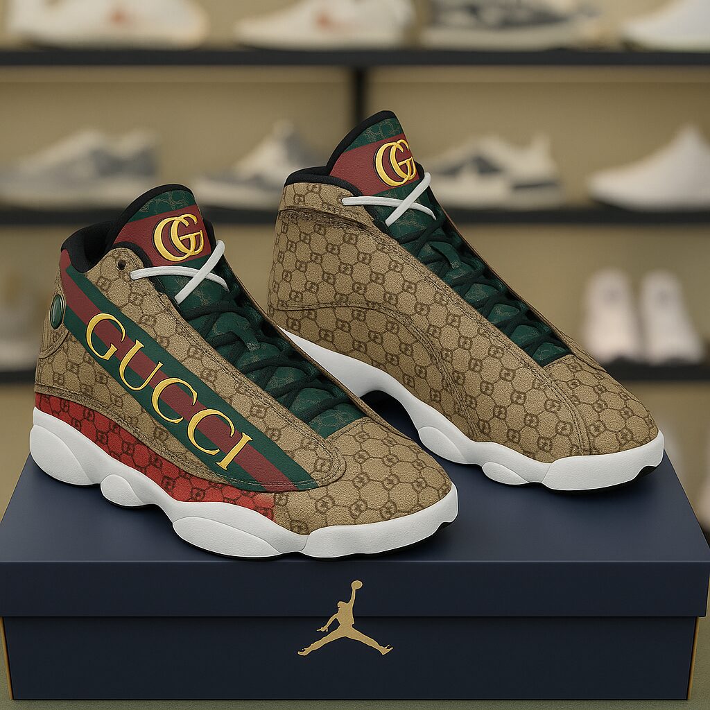 Gucci | Luxury Air Jordan 13 Sneaker TD42