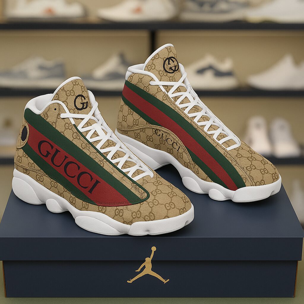 Gucci | Luxury Air Jordan 13 Sneaker TD46