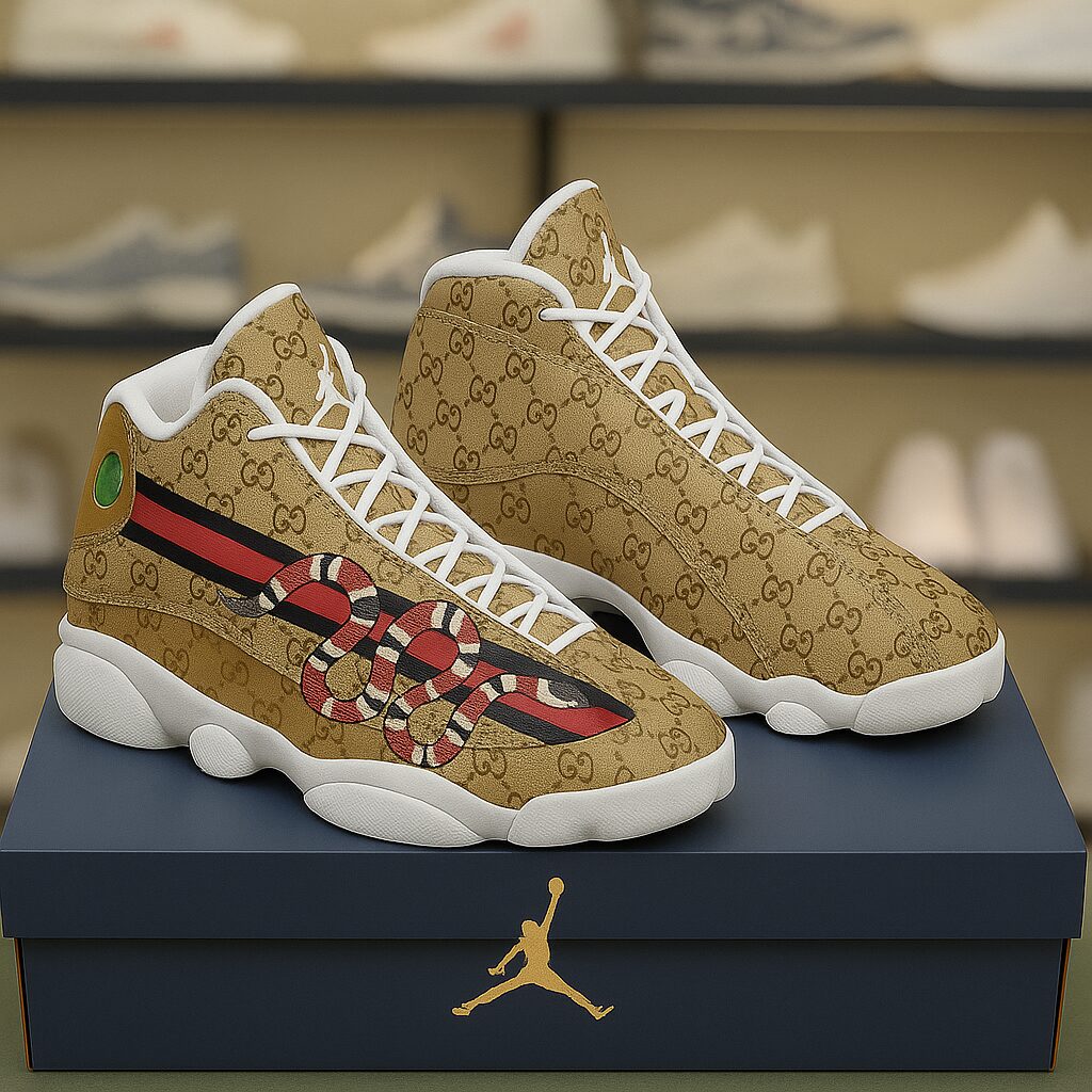 Gucci | Luxury Air Jordan 13 Sneaker TD47