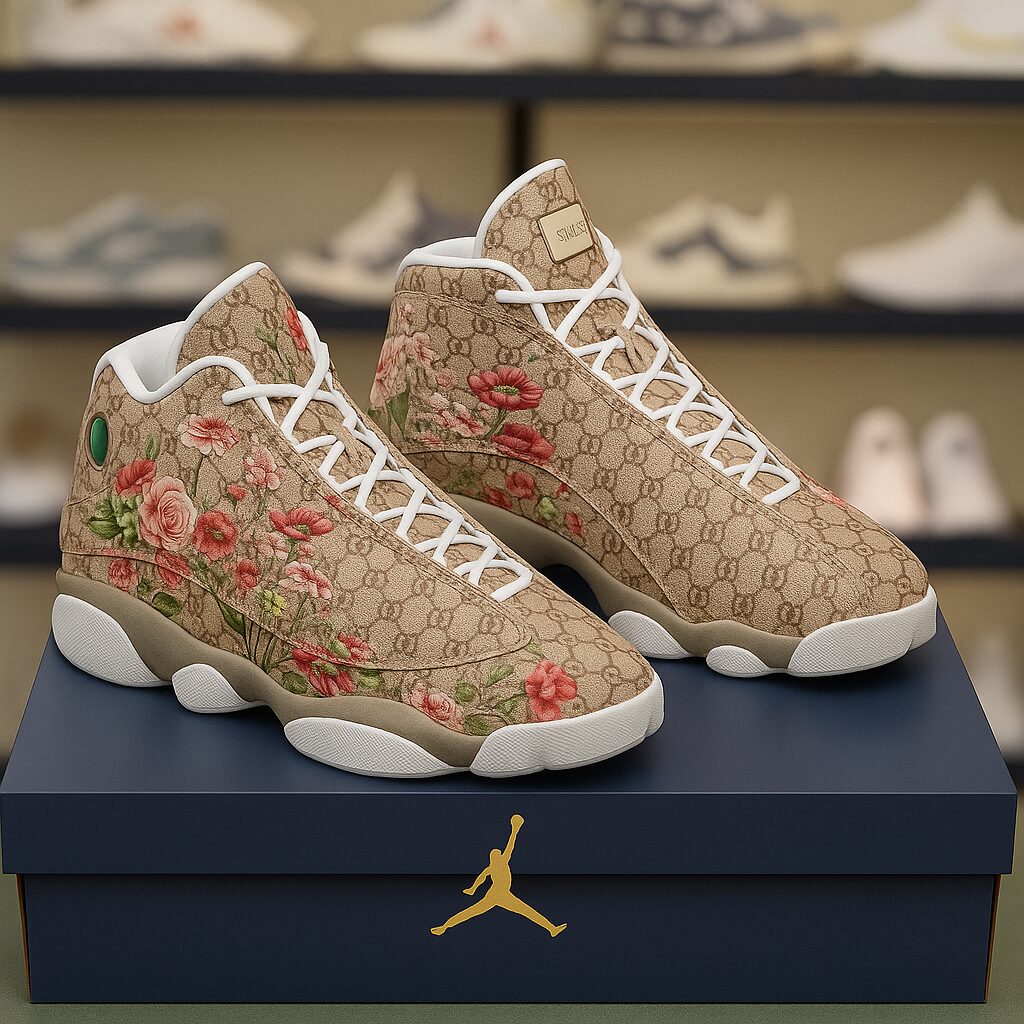 Gucci | Luxury Air Jordan 13 Sneaker TD50