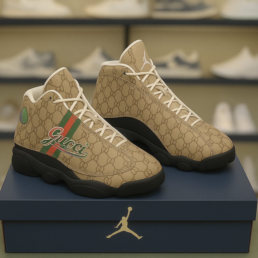 Gucci | Luxury Air Jordan 13 Sneaker TD55