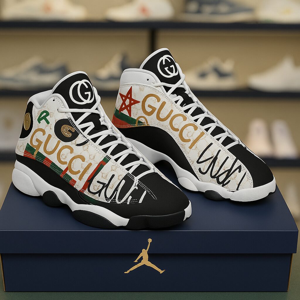 Gucci | Luxury Air Jordan 13 Sneaker TD56