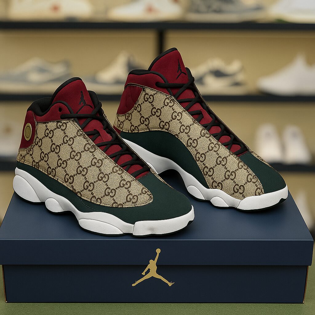 Gucci | Luxury Air Jordan 13 Sneaker TD58