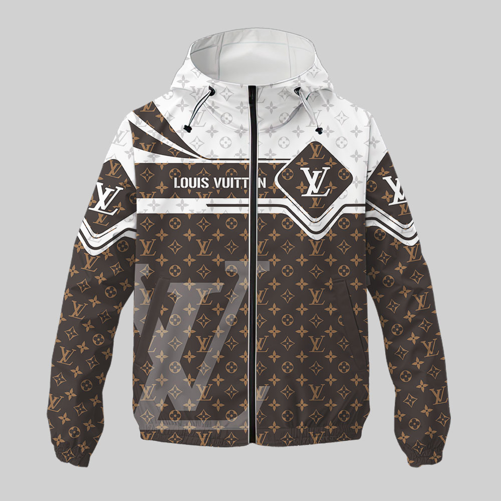 Louis Vuitton | New Trending Luxury Unisex Windbreaker Jacket TD2