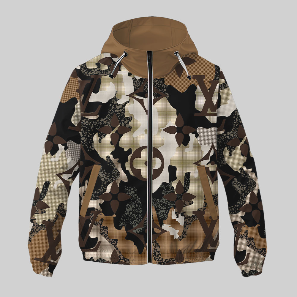 Louis Vuitton | New Trending Luxury Unisex Windbreaker Jacket TD14