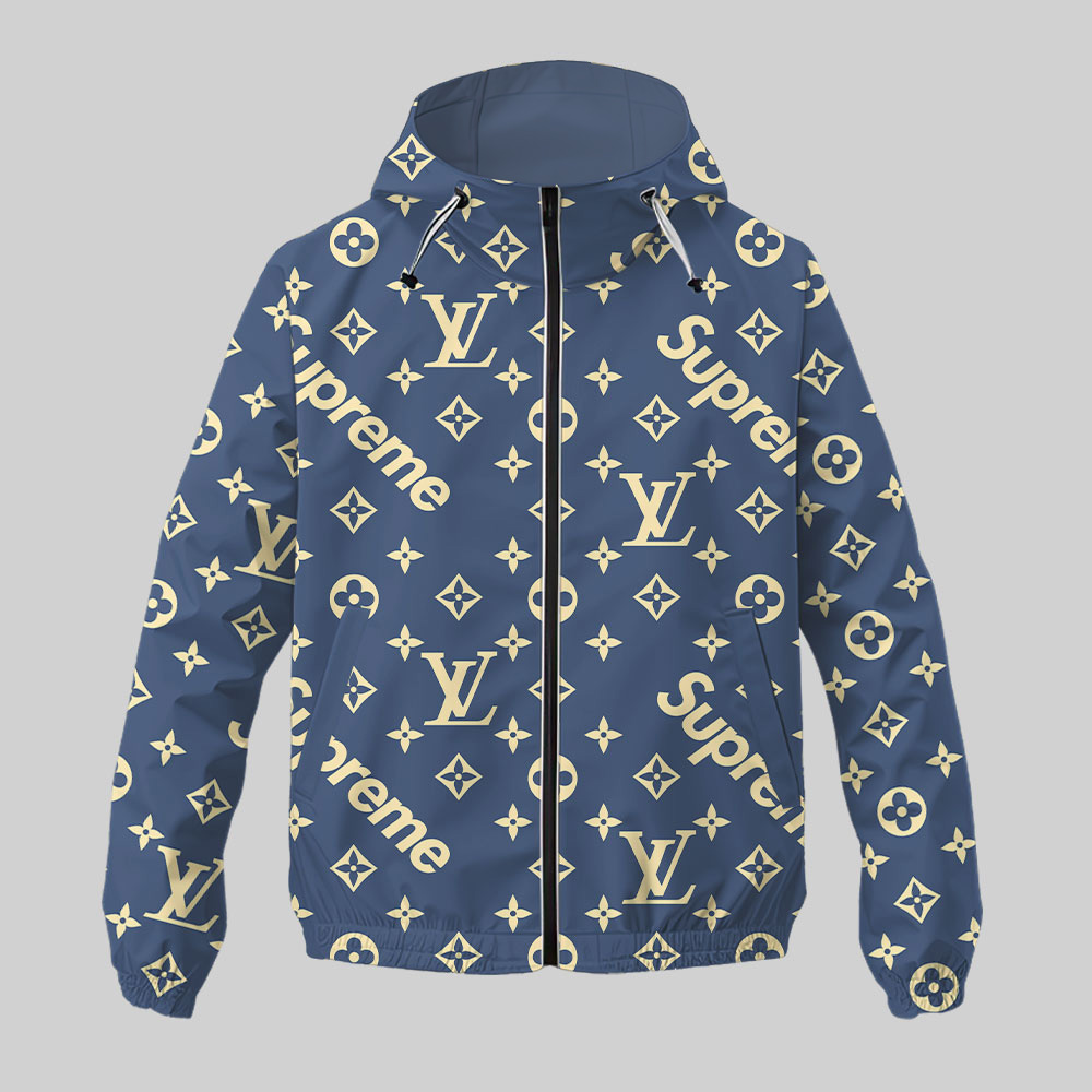 Louis Vuitton | New Trending Luxury Unisex Windbreaker Jacket TD17