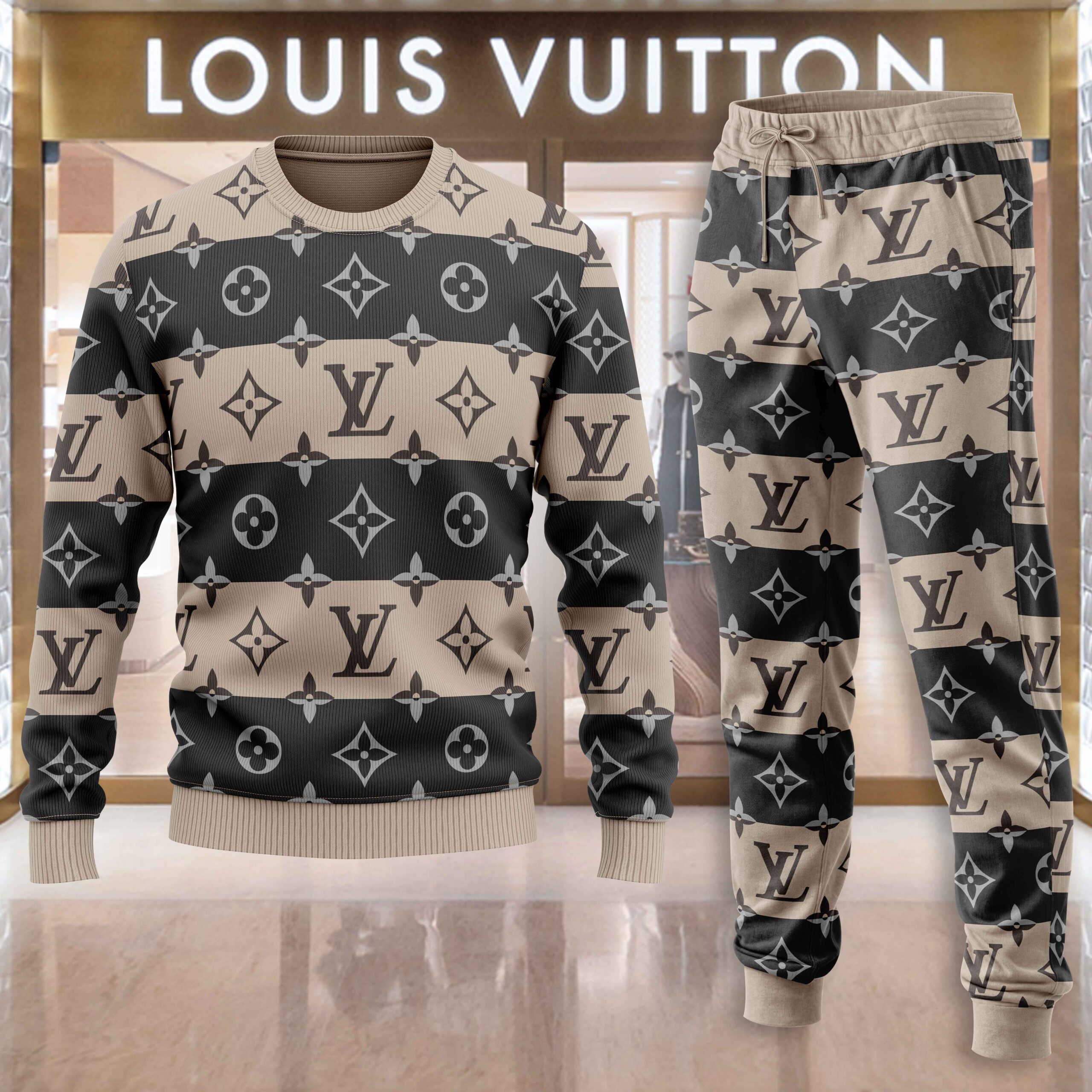 Louis Vuitton | Luxury Sweater and Pants TD13