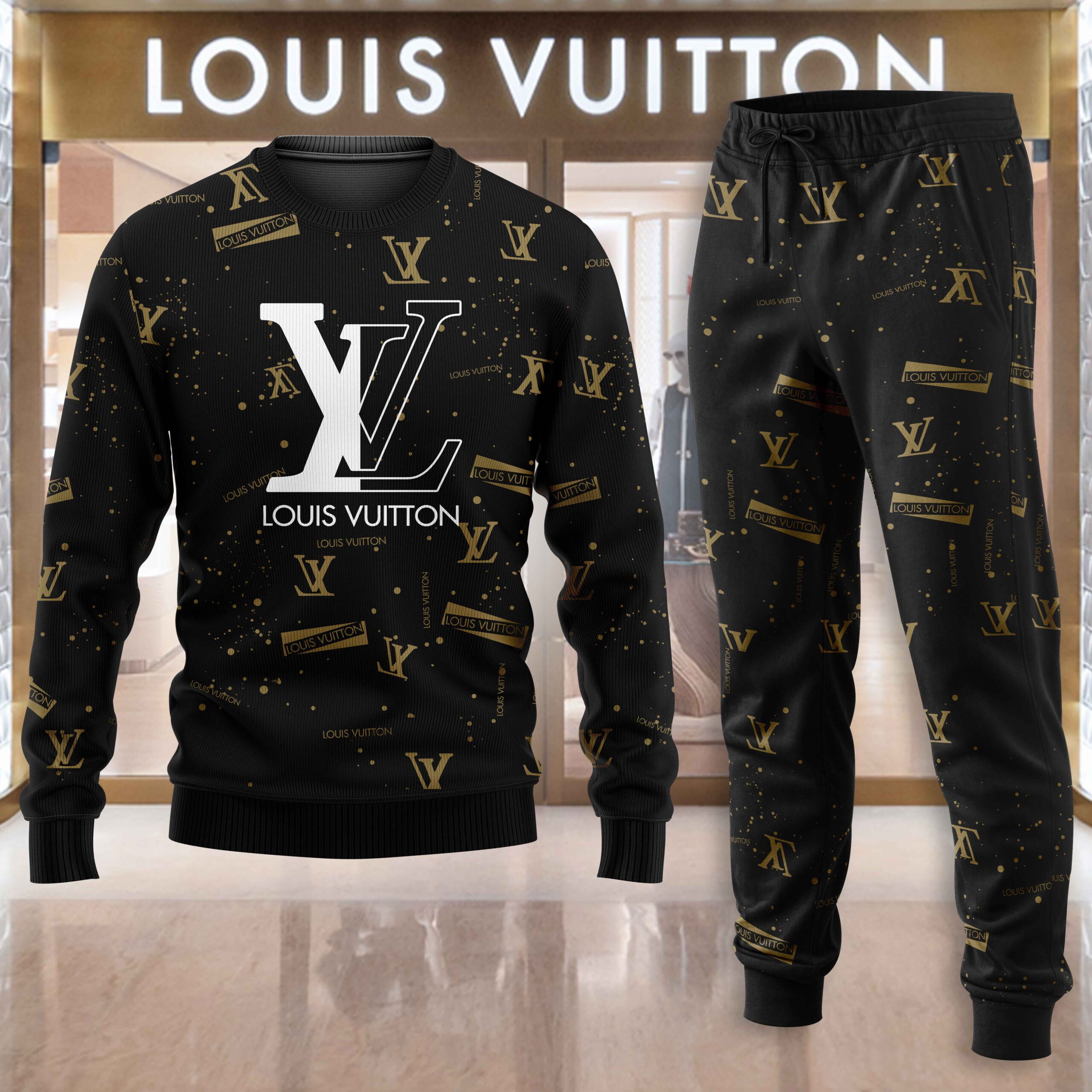 Louis Vuitton | Luxury Sweater and Pants TD3