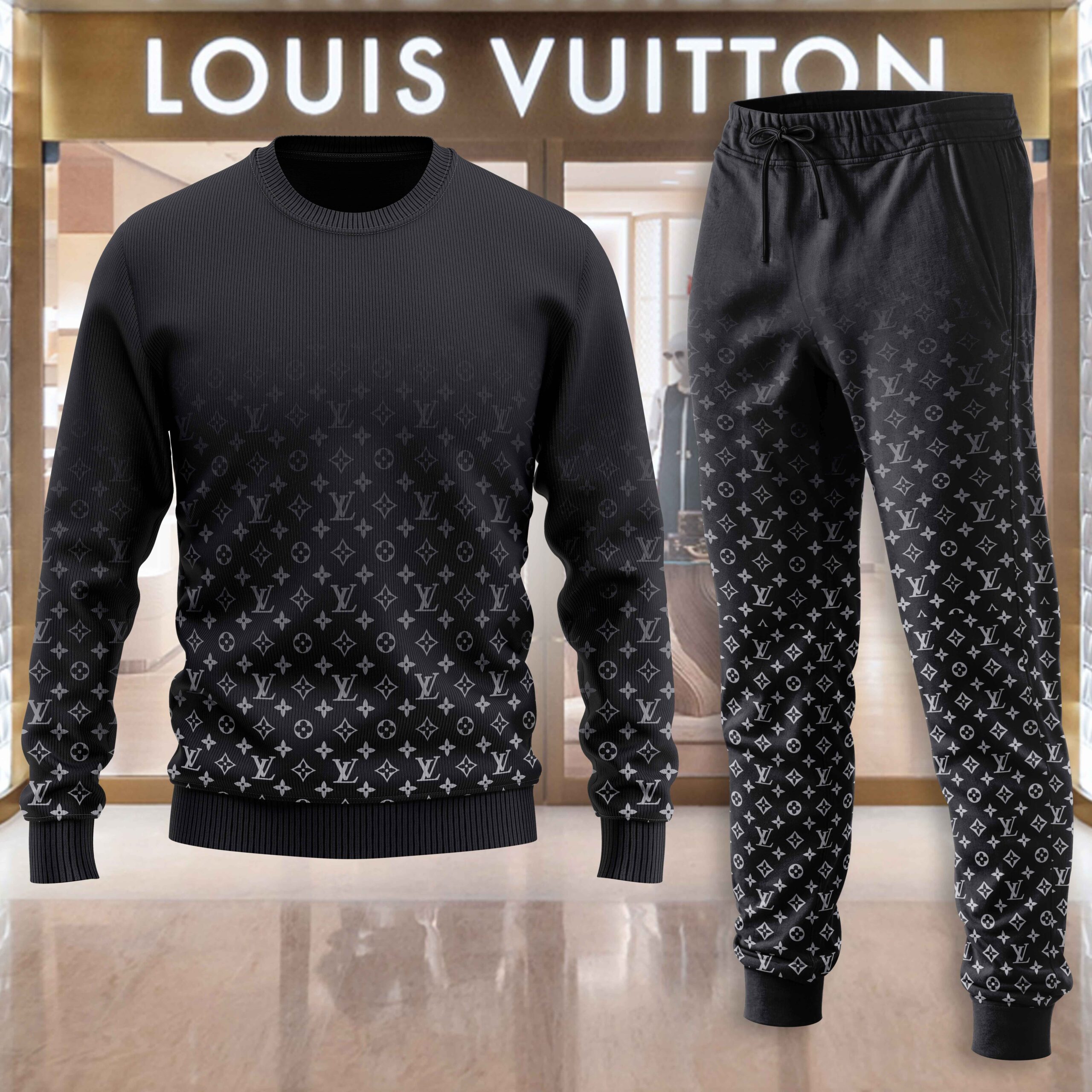Louis Vuitton | Luxury Sweater and Pants TD11