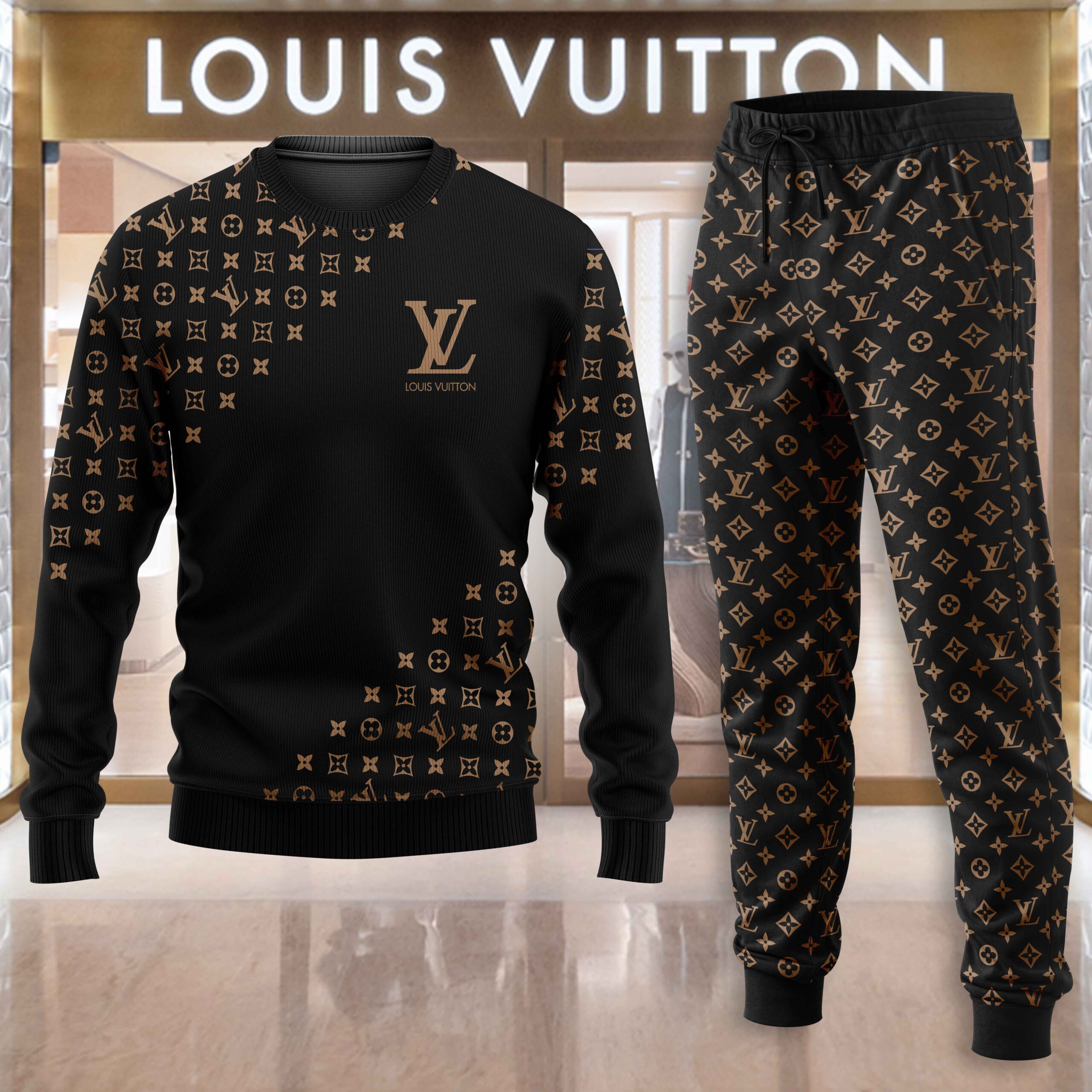 Louis Vuitton | Luxury Sweater and Pants TD14