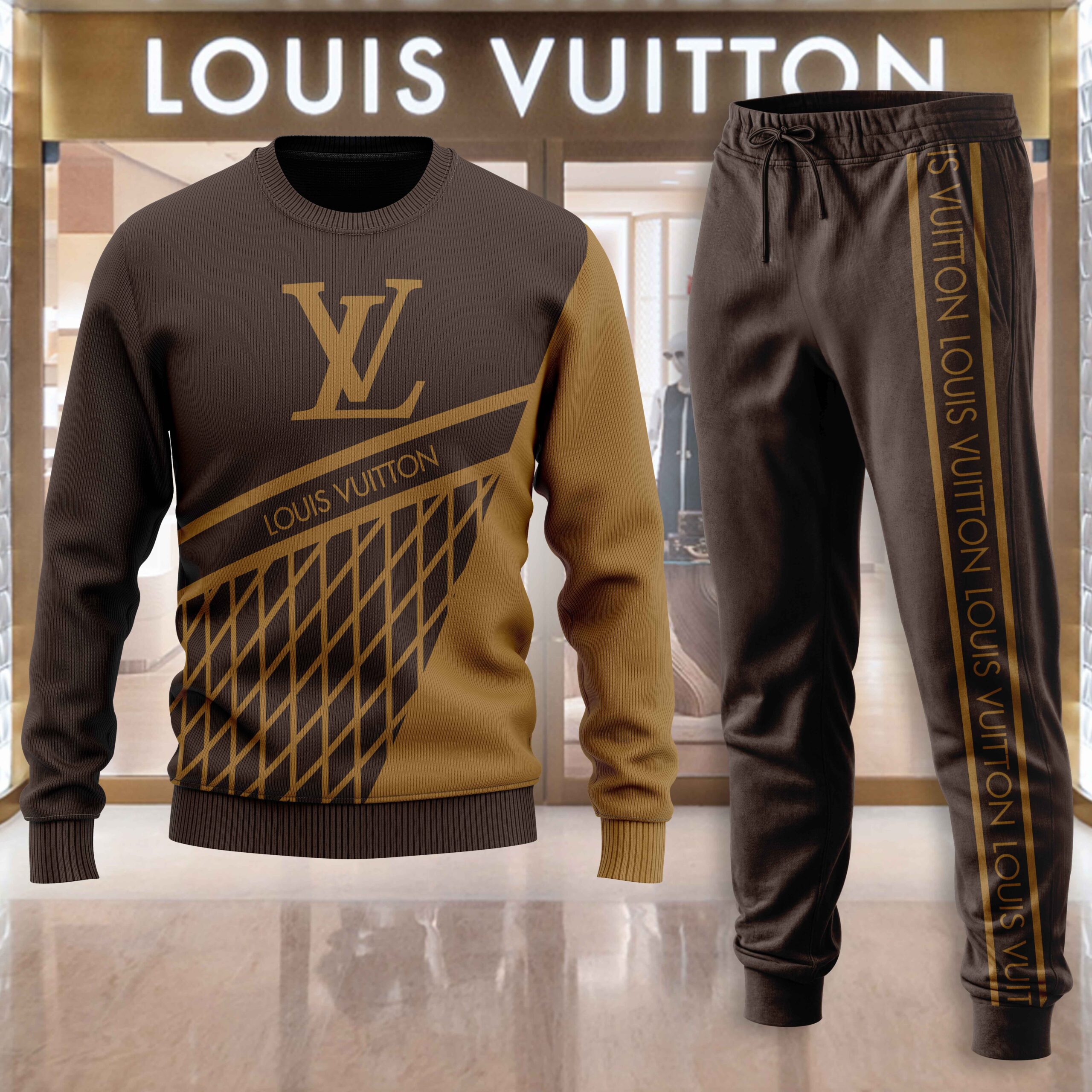 Louis Vuitton | Luxury Sweater and Pants TD30
