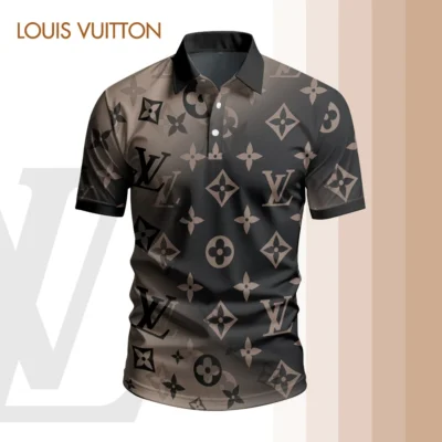 Louis Vuitton | High Quality Printed Men Polo-Shirt TD8