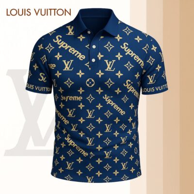 Louis Vuitton | High Quality Printed Men Polo-Shirt TD12