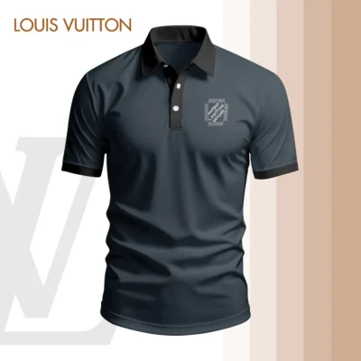 Louis Vuitton | High Quality Printed Men Polo-Shirt TD26
