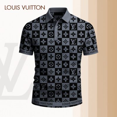 Louis Vuitton | High Quality Printed Men Polo-Shirt TD31