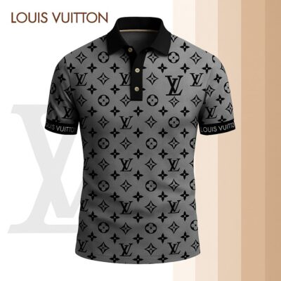Louis Vuitton | High Quality Printed Men Polo-Shirt TD43