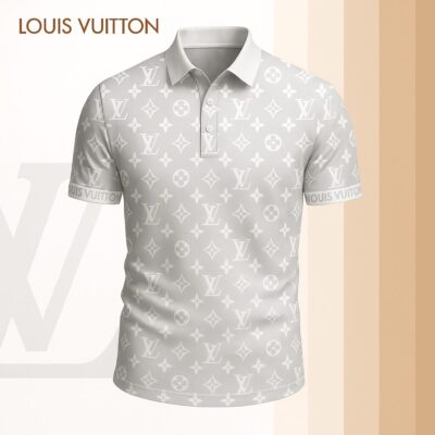 Louis Vuitton | High Quality Printed Men Polo-Shirt TD18