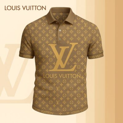Louis Vuitton | High Quality Printed Men Polo-Shirt TD39