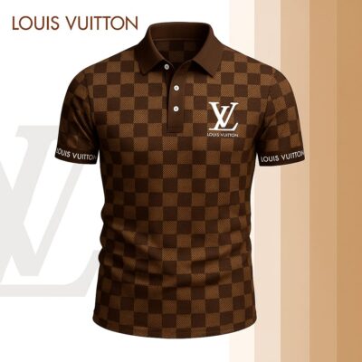 Louis Vuitton | High Quality Printed Men Polo-Shirt TD45