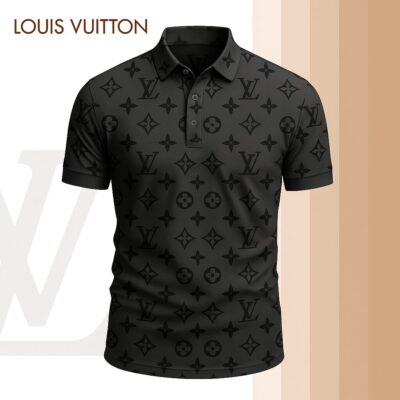 Louis Vuitton | High Quality Printed Men Polo-Shirt TD58