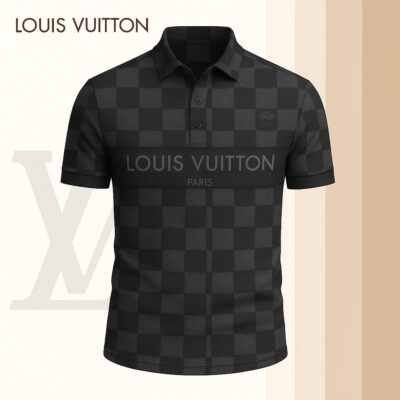 Louis Vuitton | High Quality Printed Men Polo-Shirt TD59